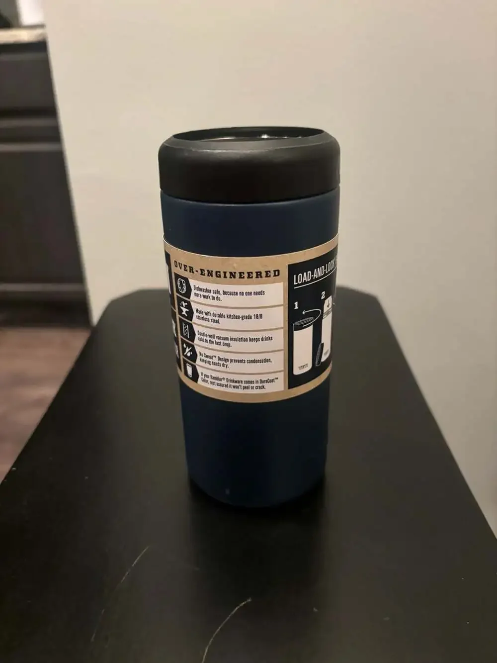 YETI Rambler 12 oz. Colster Slim Can Insulator - Navy